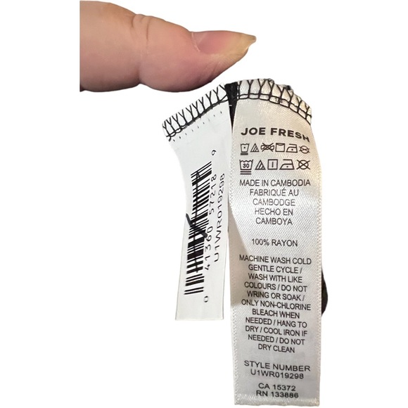 A Black Joe Fresh Maxi dress in size small. - Picture 4 of 7